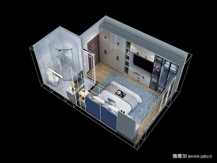 宜賓全屋定制家具(jù)案例效果圖